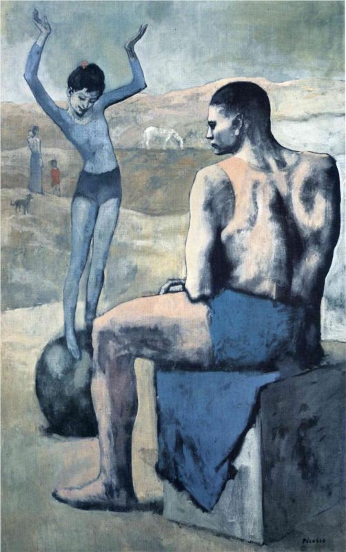 girl-on-the-ball-pablo-picasso-1905